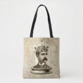 Clockwork Brain STEAMPUNK  Tote Bag (Voorkant)