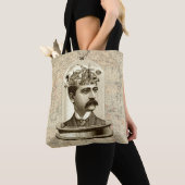 Clockwork Brain STEAMPUNK  Tote Bag (Dichtbij)
