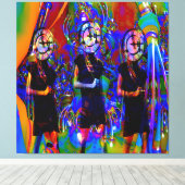 Clockwork Canvas Afdruk (Insitu (Houten vloer))