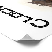 Clockwork Charm Steampunk Jonge Vrouw Poster (Hoek)