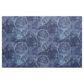Clockwork Collage Indigo Stof (Fat Quarter)