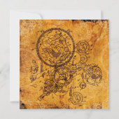Clockwork Collage Kaart (Achterkant)