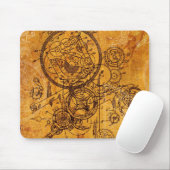 Clockwork Collage Muismat (Met muis)