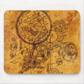 Clockwork Collage Muismat (Voorkant)