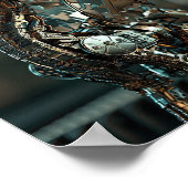 Clockwork Dragon Puzzle Poster (Hoek)