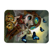"Clockwork Dragonling" Flex Magnet Magneet (Horizontaal)