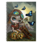"Clockwork Dragonling"-laptop Notitieboek (Voorkant)
