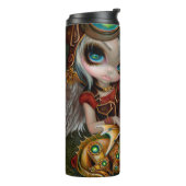 "Clockwork Dragonling" Thermosbeker (Gedraaid links)