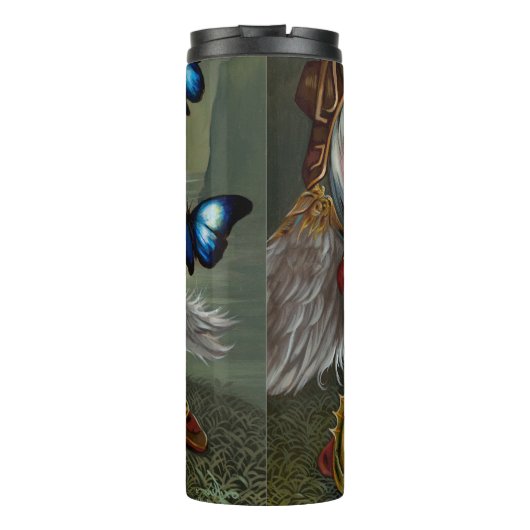 "Clockwork Dragonling" Thermosbeker (Achterkant)