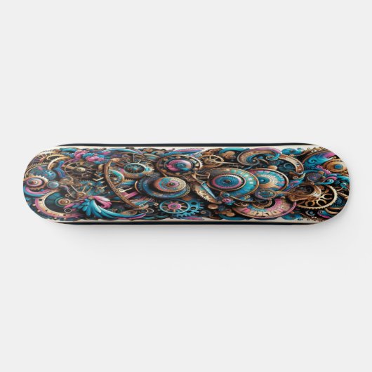 "Clockwork Fantasia" Persoonlijk Skateboard (Horizontaal)