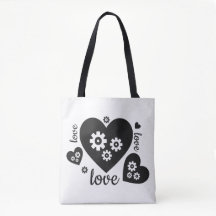 Clockwork Hearts Canvas tas