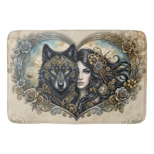 Clockwork Hearts De Eeuwige Band tussen Wolf en Zi Badmat