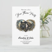 Clockwork Hearts De Eeuwige Band tussen Wolf en Zi Kaart (Staand voorkant)