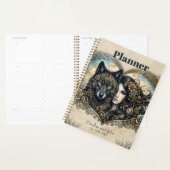 Clockwork Hearts De Eeuwige Band tussen Wolf en Zi Planner (Display)