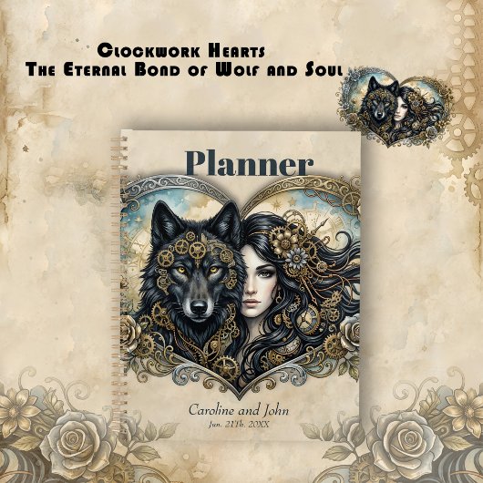 Clockwork Hearts De Eeuwige Band tussen Wolf en Zi Planner