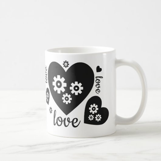 Clockwork Hearts Mok (Rechts)