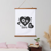 Clockwork Hearts Tapestry – Steampunk Romance Hangend Wandkleed (Slaapkamer)