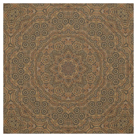 Clockwork Industrial Steampunk Stof (Swatch)