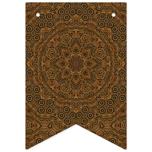 Clockwork  Industrial Steampunk Vlaggetjes (Tweede vlag)