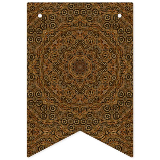 Clockwork  Industrial Steampunk Vlaggetjes (Derde vlag)