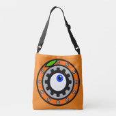 Clockwork Oranje Crossbody Tas (Achterkant)