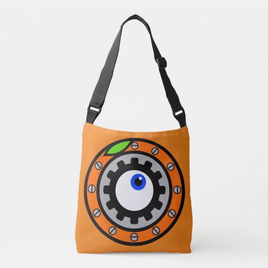 Clockwork Oranje Crossbody Tas (Voorkant)