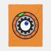 Clockwork Oranje Fleece Deken (Voorkant)