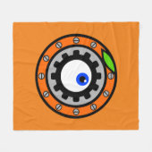 Clockwork Oranje Fleece Deken (Voorkant (Horizontaal))