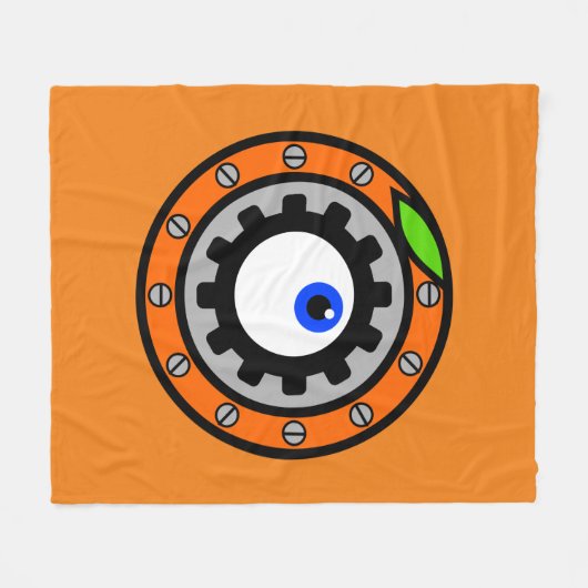 Clockwork Oranje Fleece Deken (Voorkant (Horizontaal))