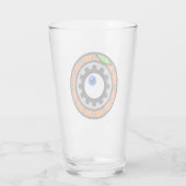 Clockwork Oranje Glas (Achterkant)