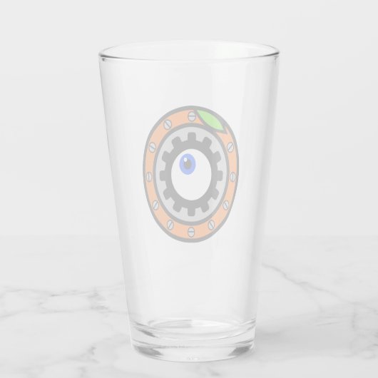 Clockwork Oranje Glas (Achterkant)