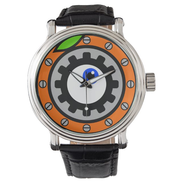 Clockwork Oranje Horloge (Voorkant)