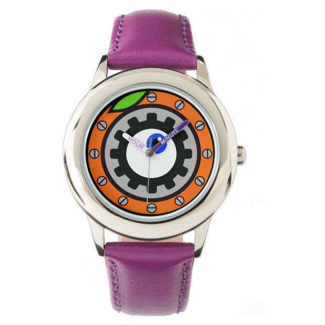 Clockwork Oranje Horloge (Voorkant)