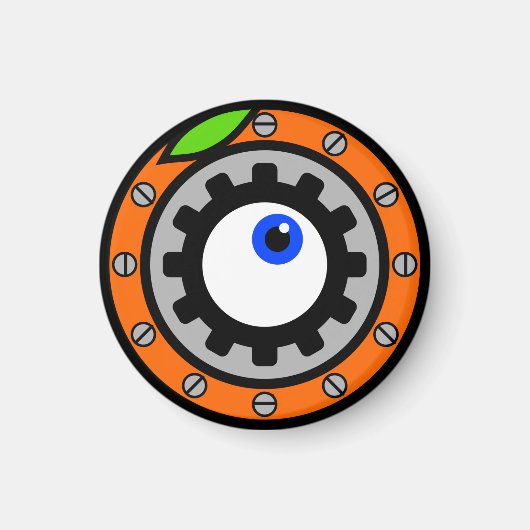 Clockwork Oranje Magneet (Voorkant)