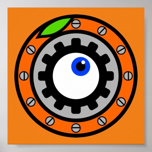 Clockwork Oranje Poster (Voorkant)