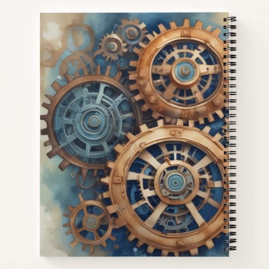 Clockwork Pointe Notitieboek (Achterkant)