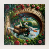 Clockwork Rabbit Through the Rose Gate Legpuzzel (Horizontaal)