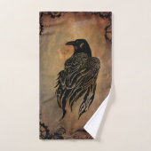 Clockwork Raven Bad Handdoek (Handdoek)