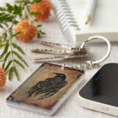 Clockwork Raven Business Sleutelhanger (Voorkant Rechts)