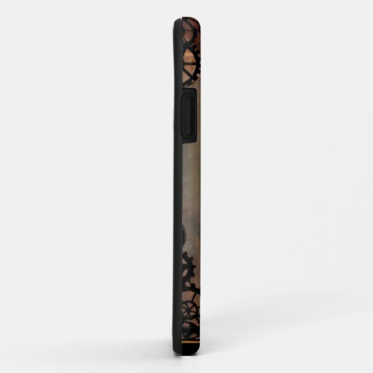 Clockwork Raven Case-Mate iPhone Case (Achterkant/rechts)