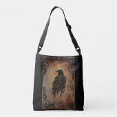 Clockwork Raven Crossbody Tas (Achterkant)
