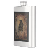 Clockwork Raven Heupfles (Links)