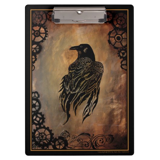Clockwork Raven Klembord (Voorkant)
