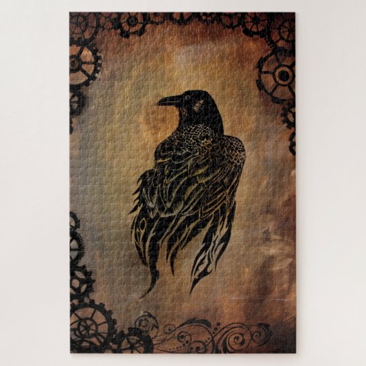 Clockwork Raven Legpuzzel (Verticaal)