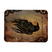 Clockwork Raven Magneet (Horizontaal)