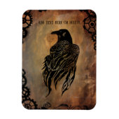 Clockwork Raven Magneet (Verticaal)