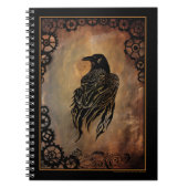 Clockwork Raven Notitieboek (Voorkant)
