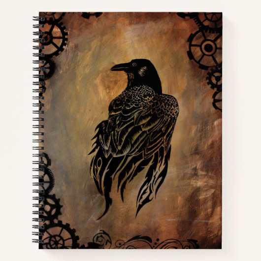 Clockwork Raven Notitieboek (Voorkant)