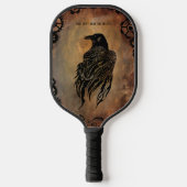 Clockwork Raven Pickleball Paddle (Voorkant)