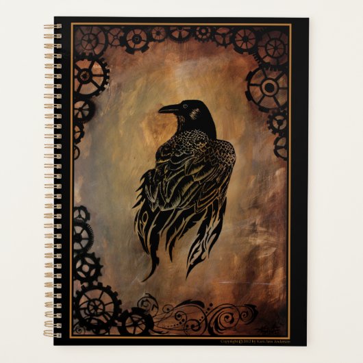 Clockwork Raven Planner (Voorkant)